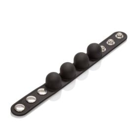 Weighted Ball Stretcher Silicone Black