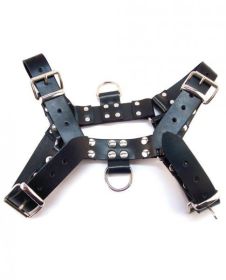 Rouge Over The Head Large Harness Black