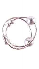 Fetish Fantasy Series Silver Nipple Bull Rings (SKU: PD3603-26)