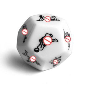 Glow In Dark Erotic Love Dice Toys Adult Couple Lovers Party Fun Games Aid Sex Toy Valentines Day Gift for Boyfriend Girlfriend (Color: 1PC)