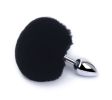 Detachable Anal Plug Real Bunny tail Smooth Touch Metal Butt Plug Tail Erotic BDSM Sex Toys for Woman Couples Adult Games