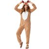 Unisex Adult Animal Onesie Pajamas Christmas Party Cosplay Costume